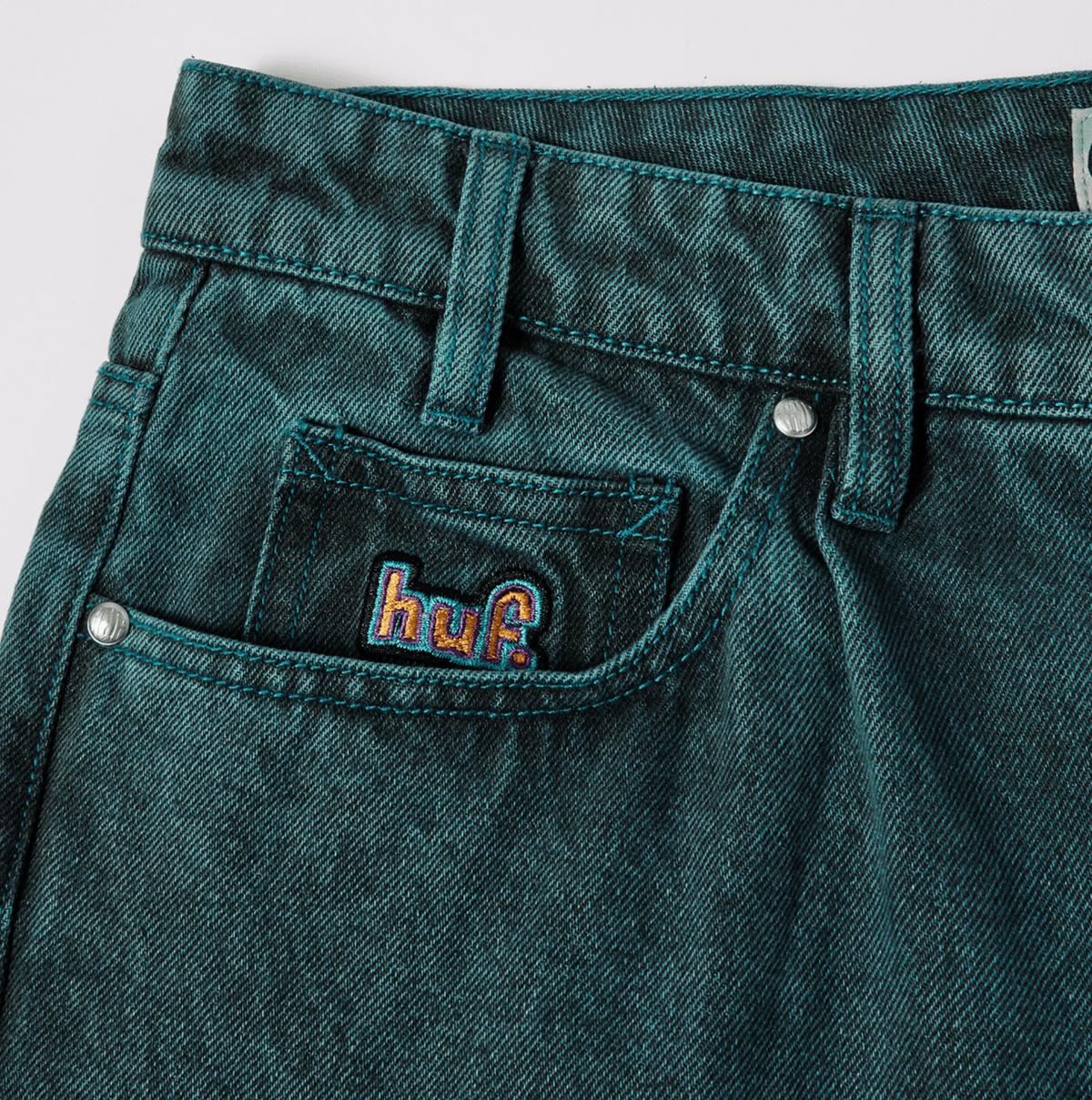 CROMER WASHED PANT SEA GREEN