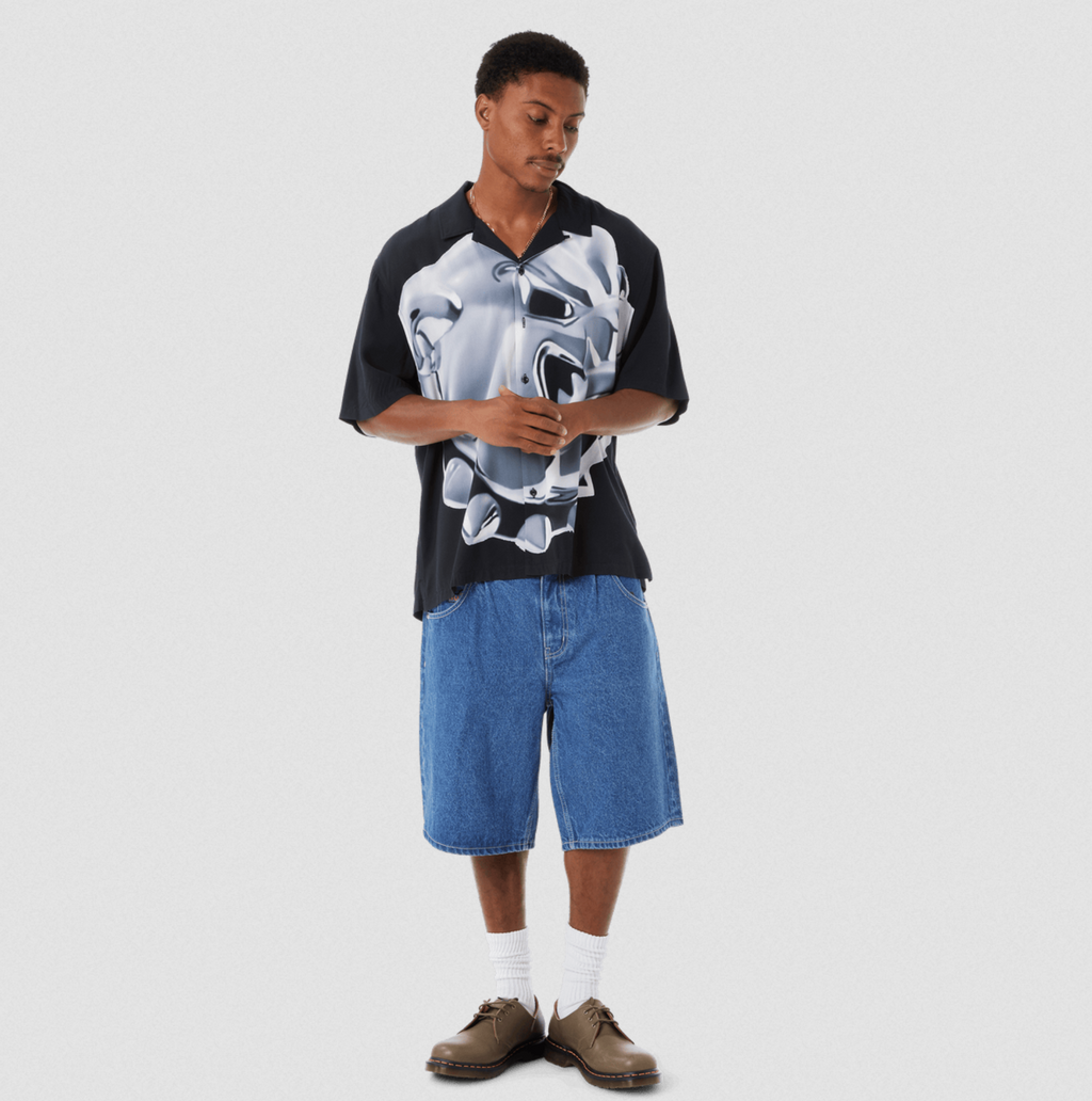 CROMER SHORT STONE WASH INDIGO