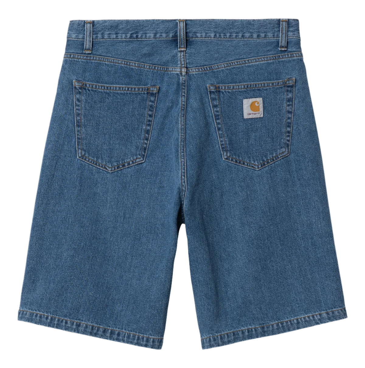 LANDON SHORT BLUE HEAVY STONE WASH