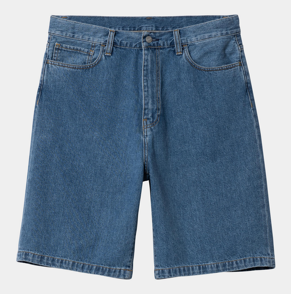 LANDON SHORT BLUE HEAVY STONE WASH