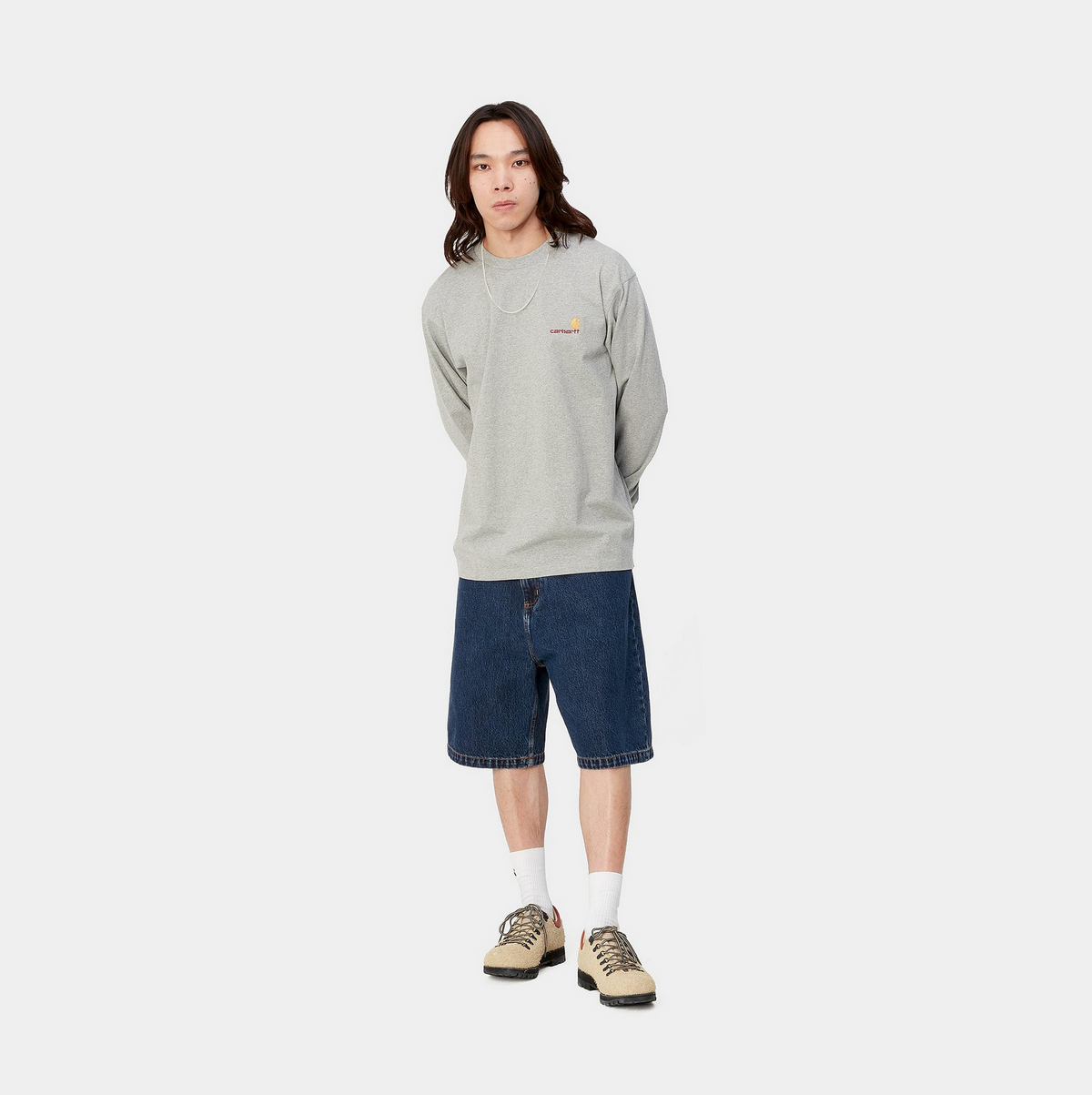 BRANDON SHORT BLUE STONE WASHED
