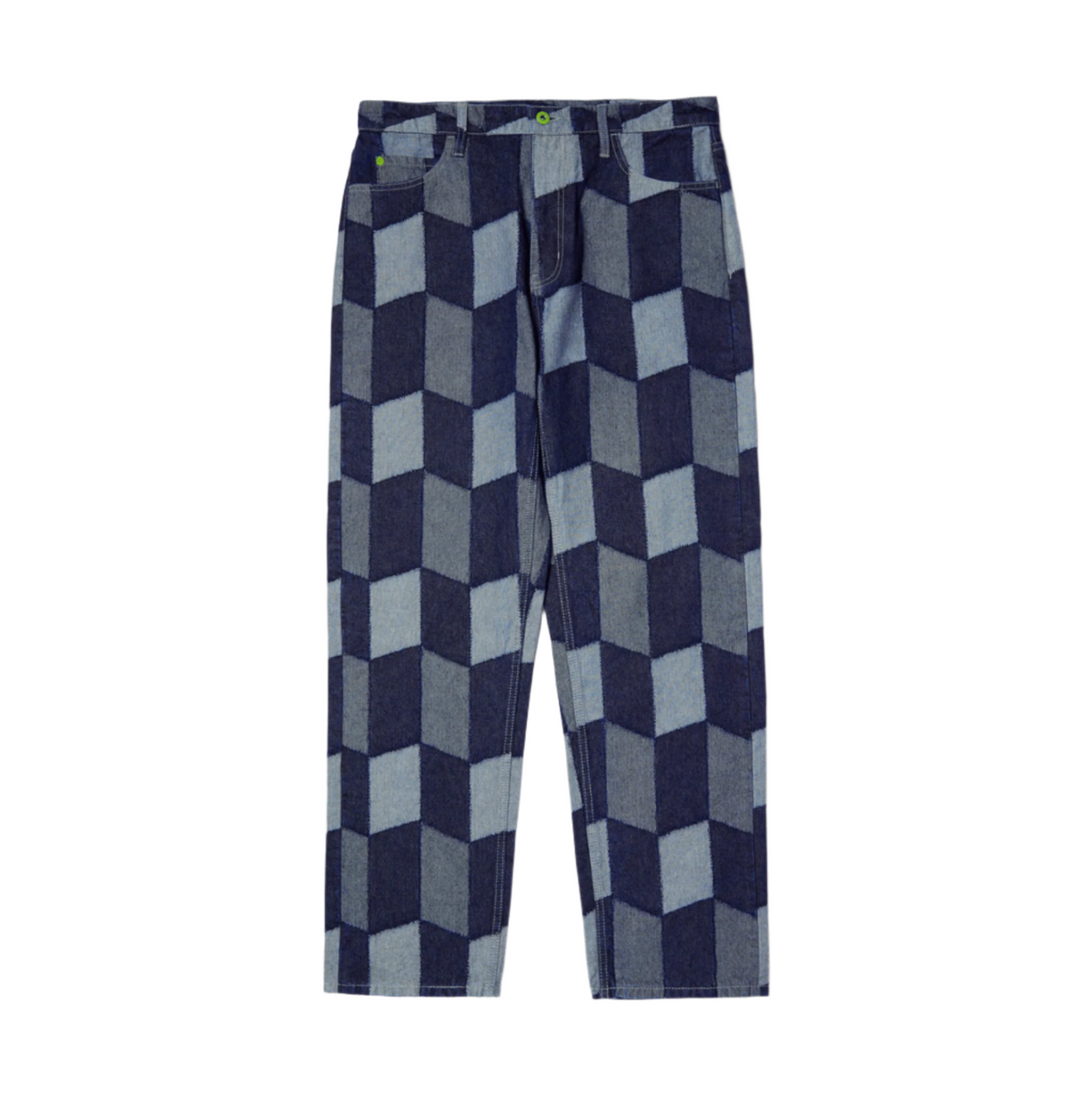 PATCHWORK DENIM PANT DENIM
