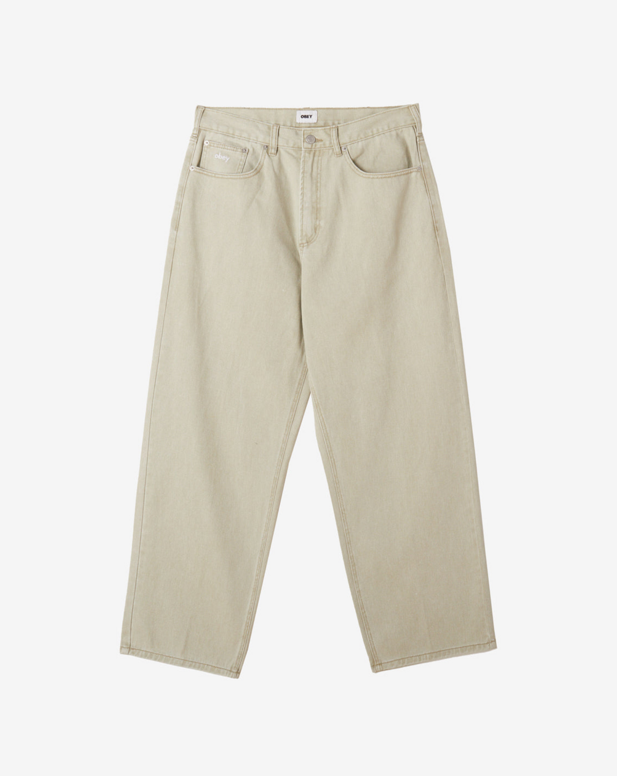 BIGWIG BAGGY DENIM ABBEY STONE FADED WASH