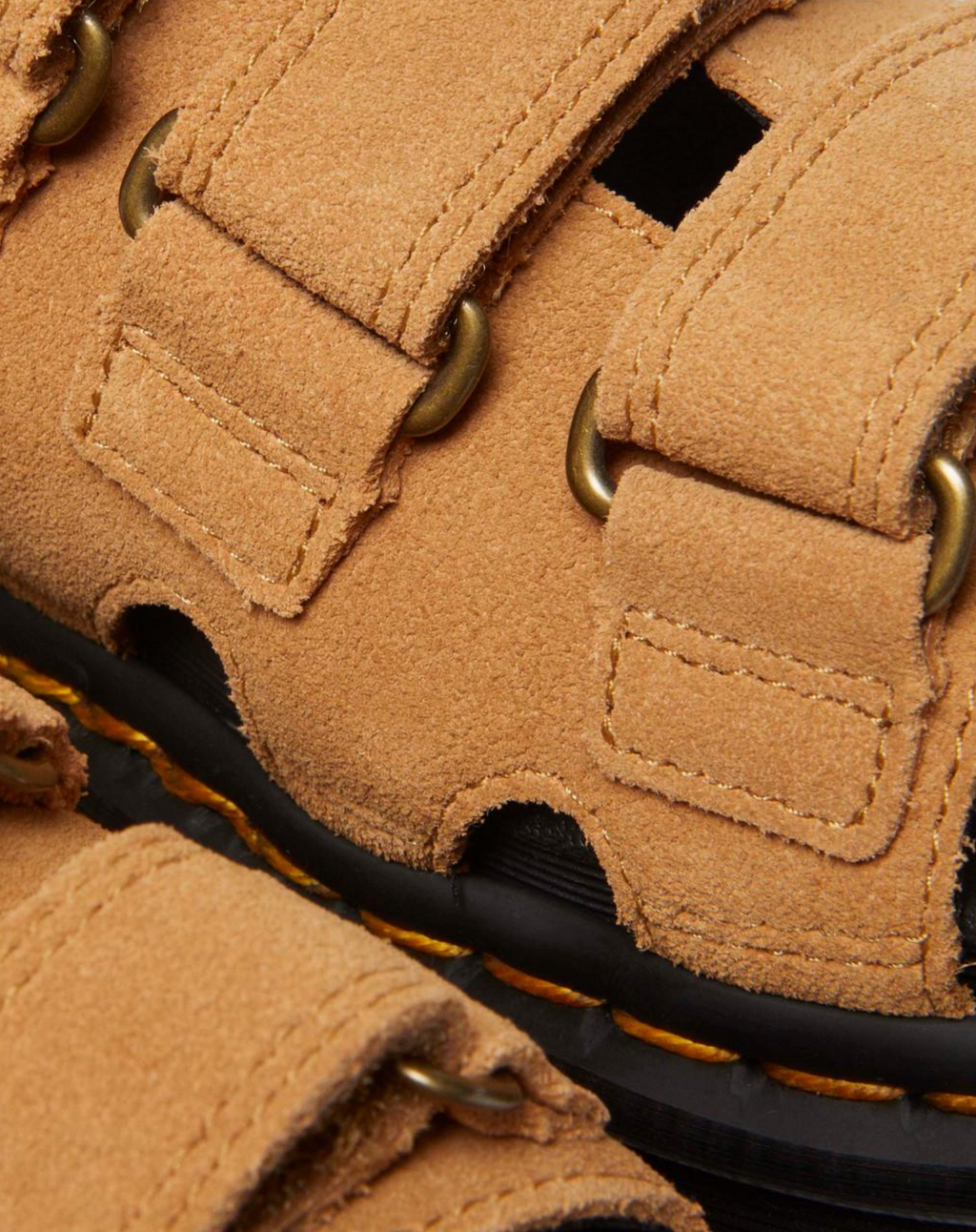 RAINE SLIDE SUEDE SANDALS TAN