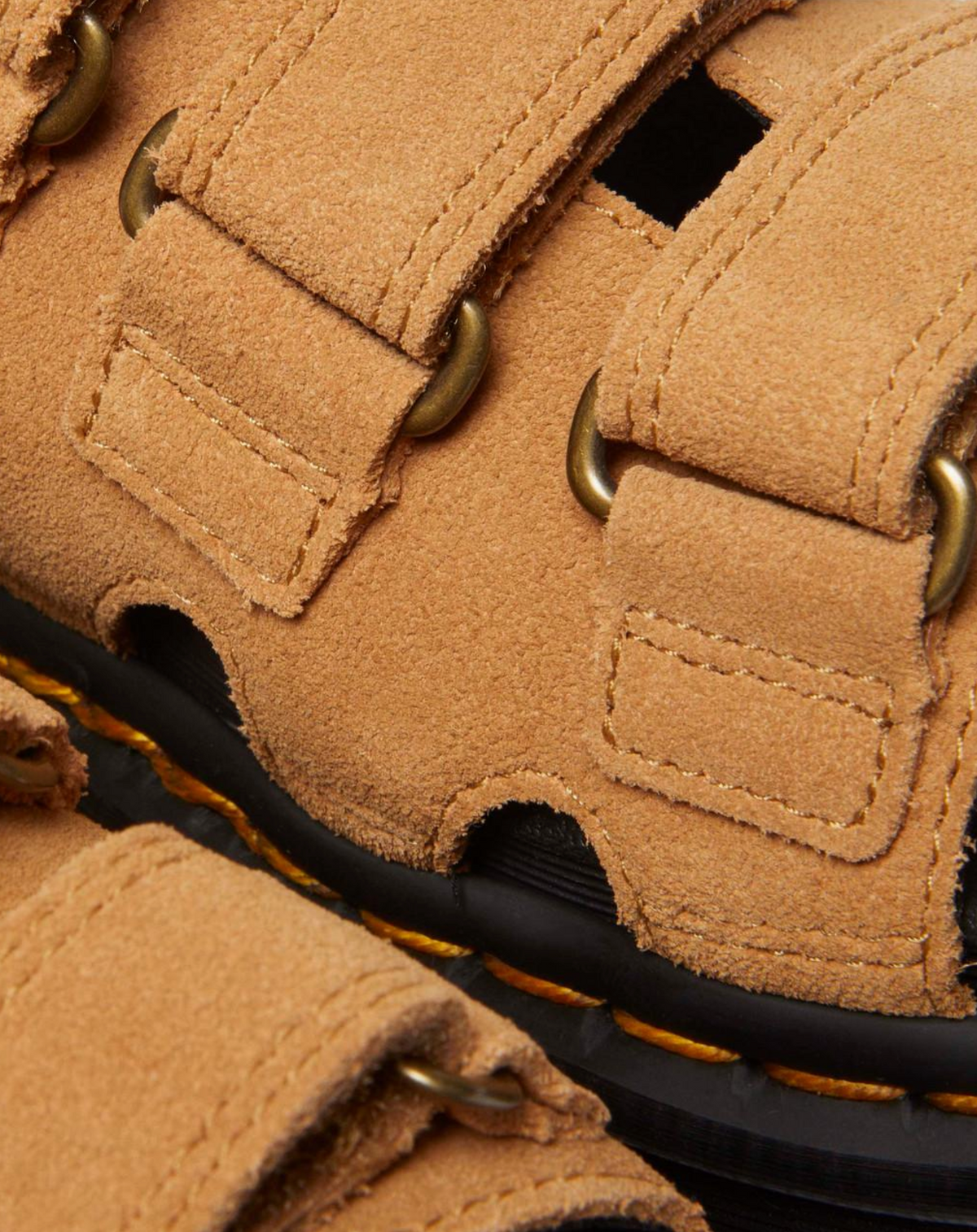 RAINE SLIDE SUEDE SANDALS TAN