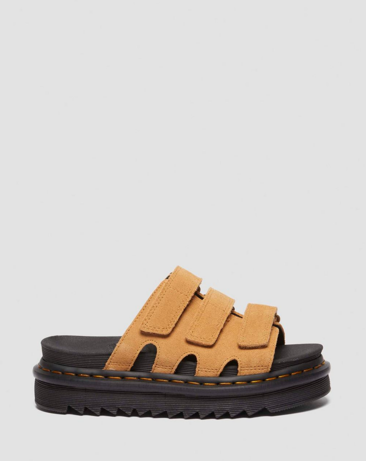 RAINE SLIDE SUEDE SANDALS TAN
