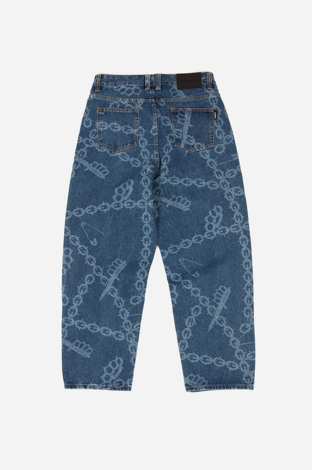 KNUCKLES CASPER PANT WASHED BLUE