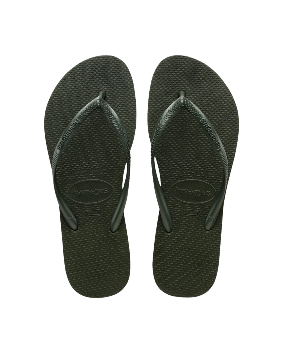 HAVAIANAS SLIM OLIVE GREEN
