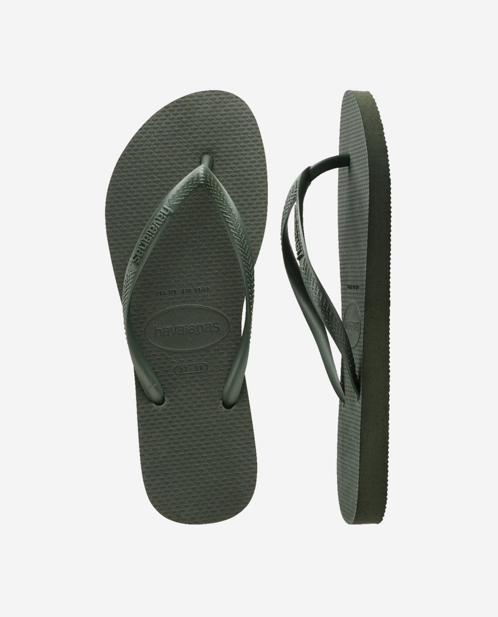 HAVAIANAS SLIM OLIVE GREEN
