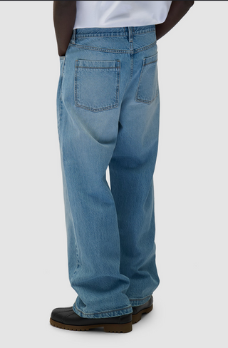 BASIC JEANS PANTS BLEACH