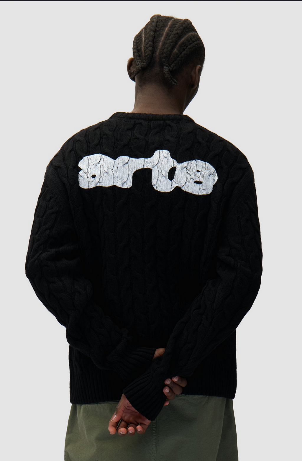 ARTE KNIT SWEATER BLACK