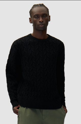 ARTE KNIT SWEATER BLACK