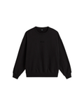 PREMIUM LOGO CREW SWEATSHIRT BLACK