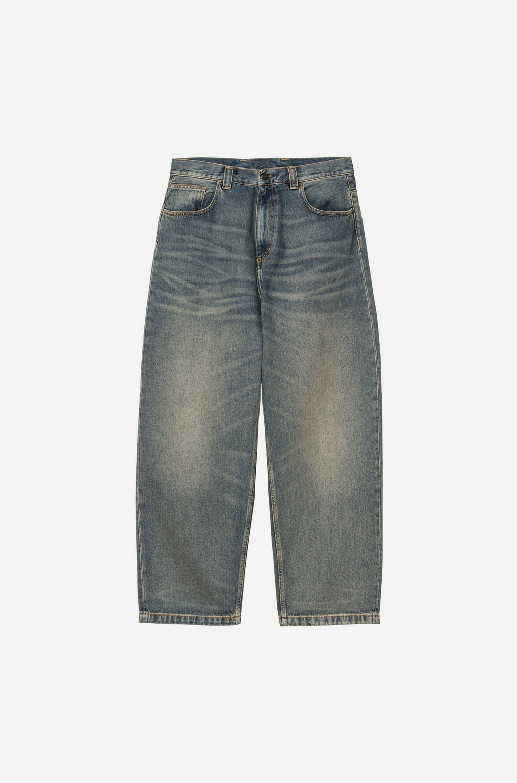 BRANDON PANT BLUE WORN USED WASH