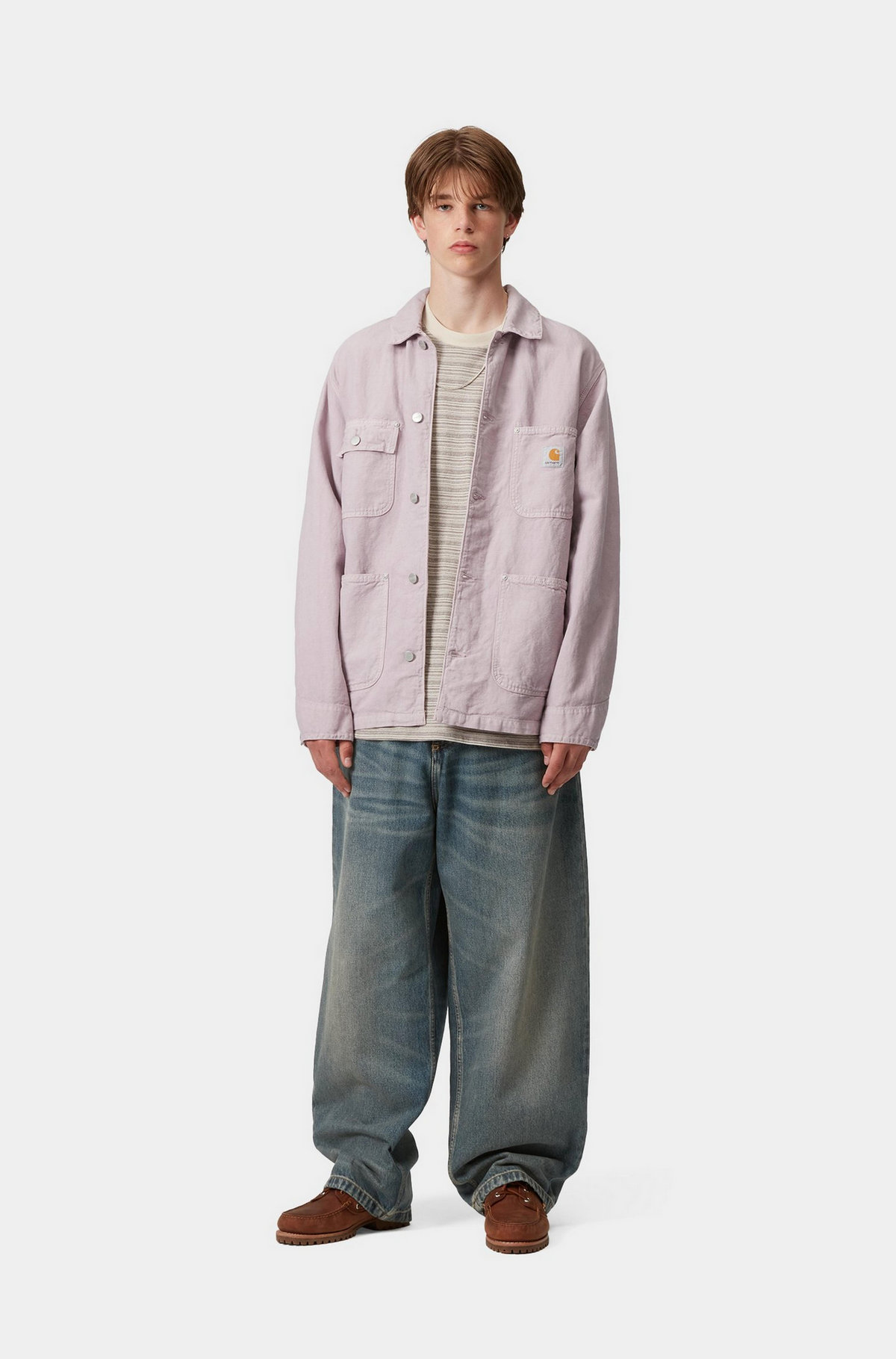 BRANDON PANT BLUE WORN USED WASH