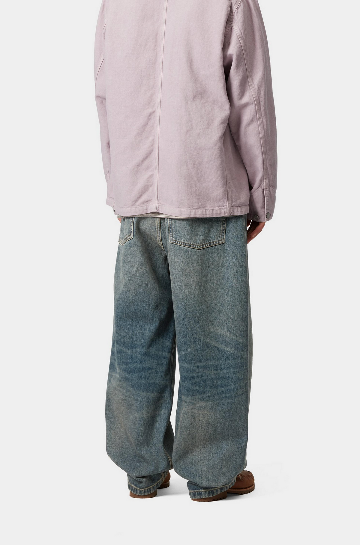 BRANDON PANT BLUE WORN USED WASH