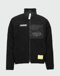 ACOUSTIC FLEECE JACKET BLACK