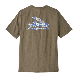 FLYING FISH RESPONSIBILI TEE MOTHER TREE ABUNDANT BLUE