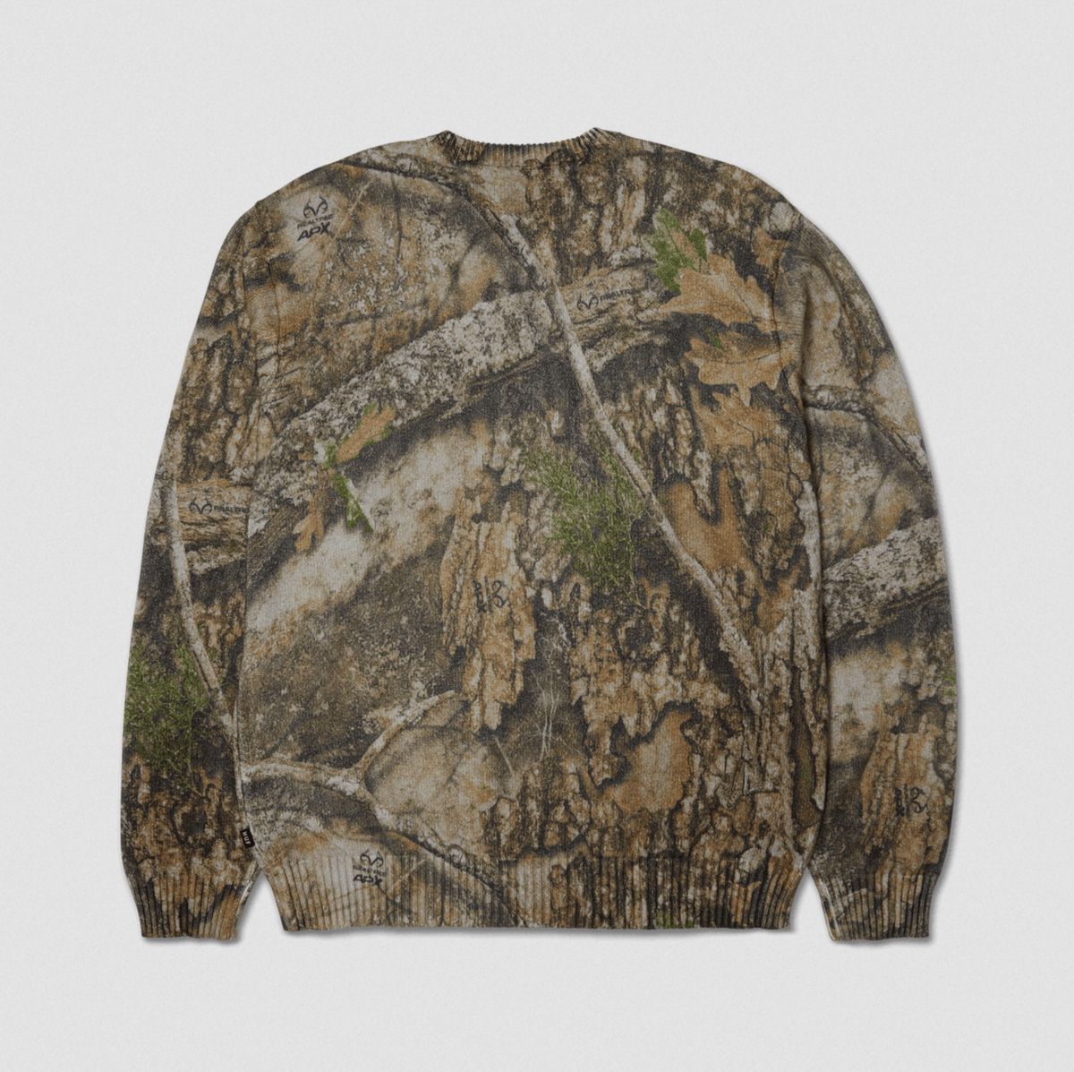 HUF X REALTREE CREWNECK SWEATER