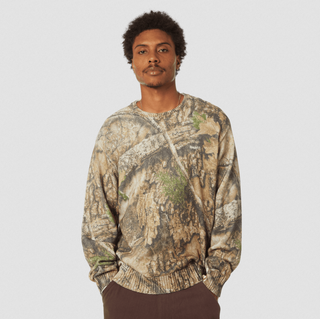HUF X REALTREE CREWNECK SWEATER