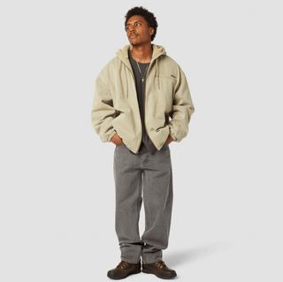 WHAT A JUNGLE DENIM WORK JACKET DESERT