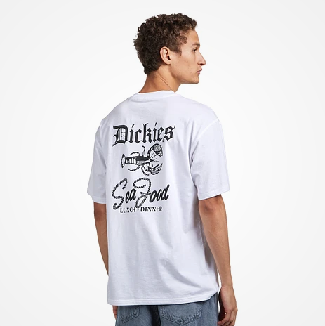 DICKIES DINER TEE WHITE