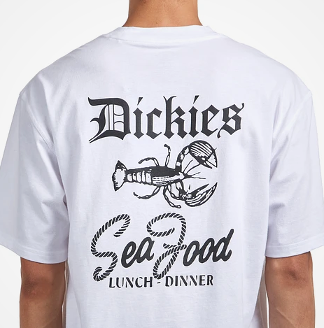 DICKIES DINER TEE WHITE