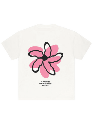 FLORAL TEE PINK
