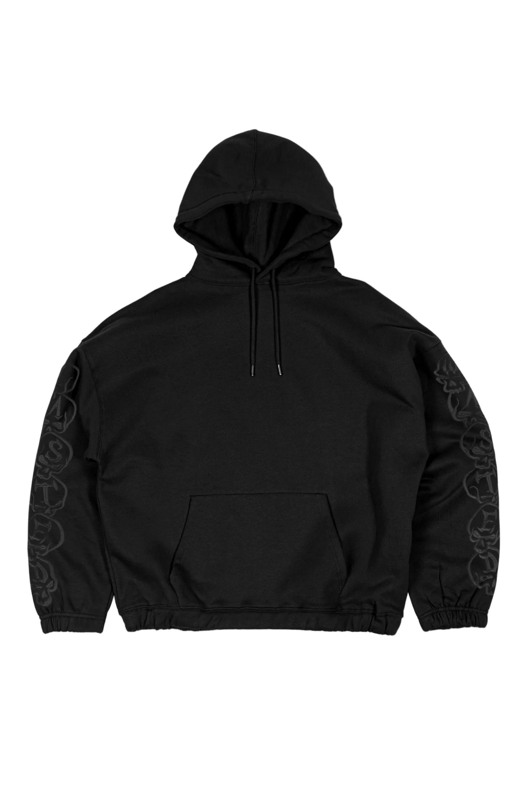 BURY BOXY HOODIE BLACK