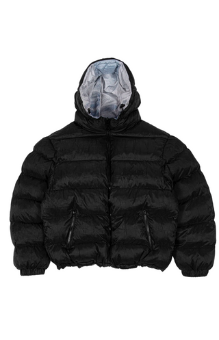 REVERSIBLE ELEVATION PUFFER BLACK/MULTI