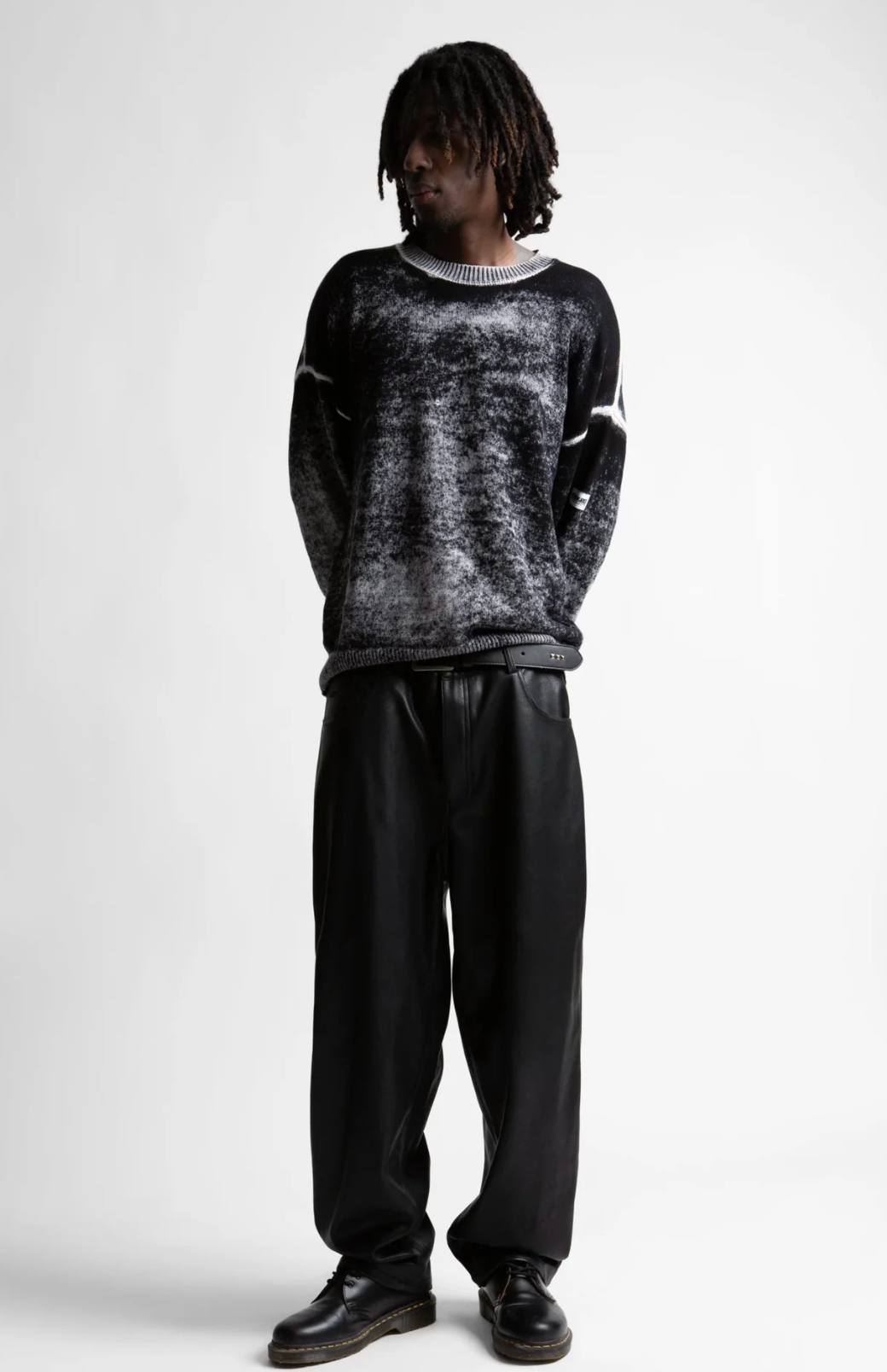 ASHES SWEATER FADED BLACK