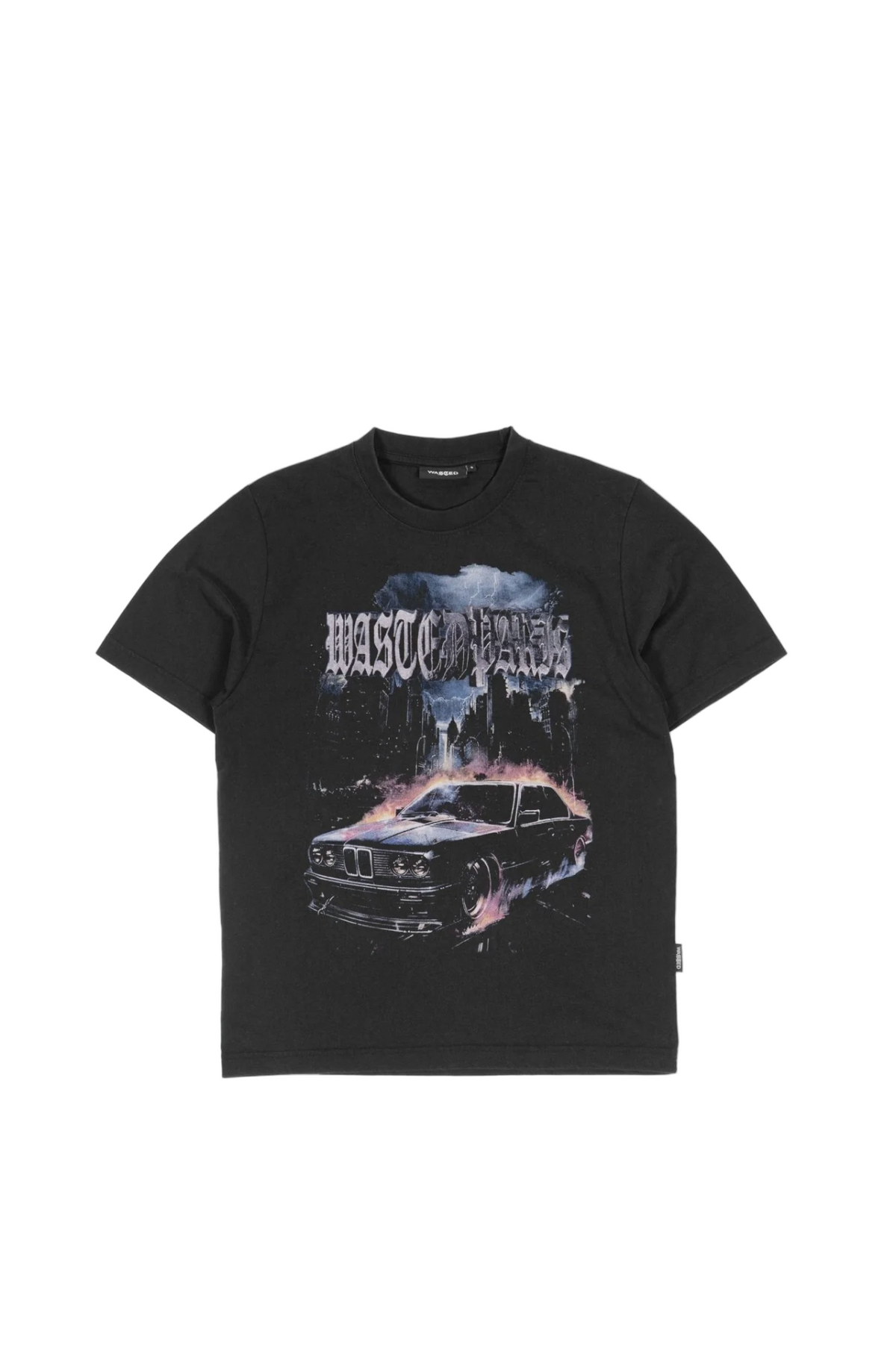 RUN TEE FADED BLACK