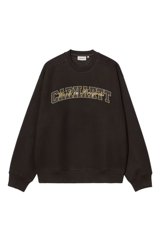BIG SCHOOL SWEATSHIRT TOBACCO
