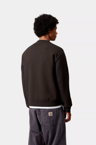 BIG SCHOOL SWEATSHIRT TOBACCO