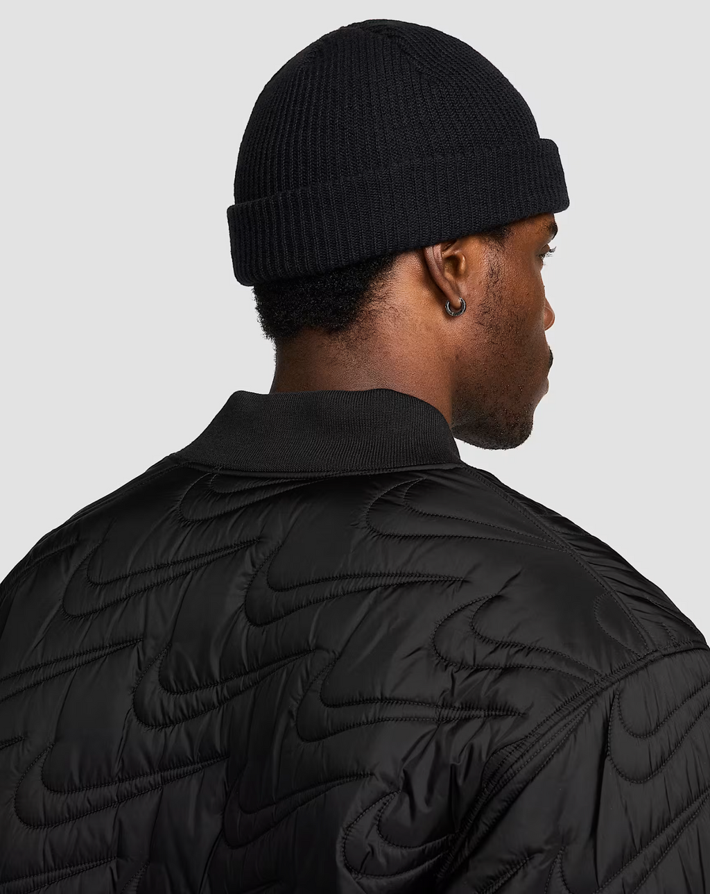 TERRA FUTURA365 SHORT-CUFF BEANIE BLACK