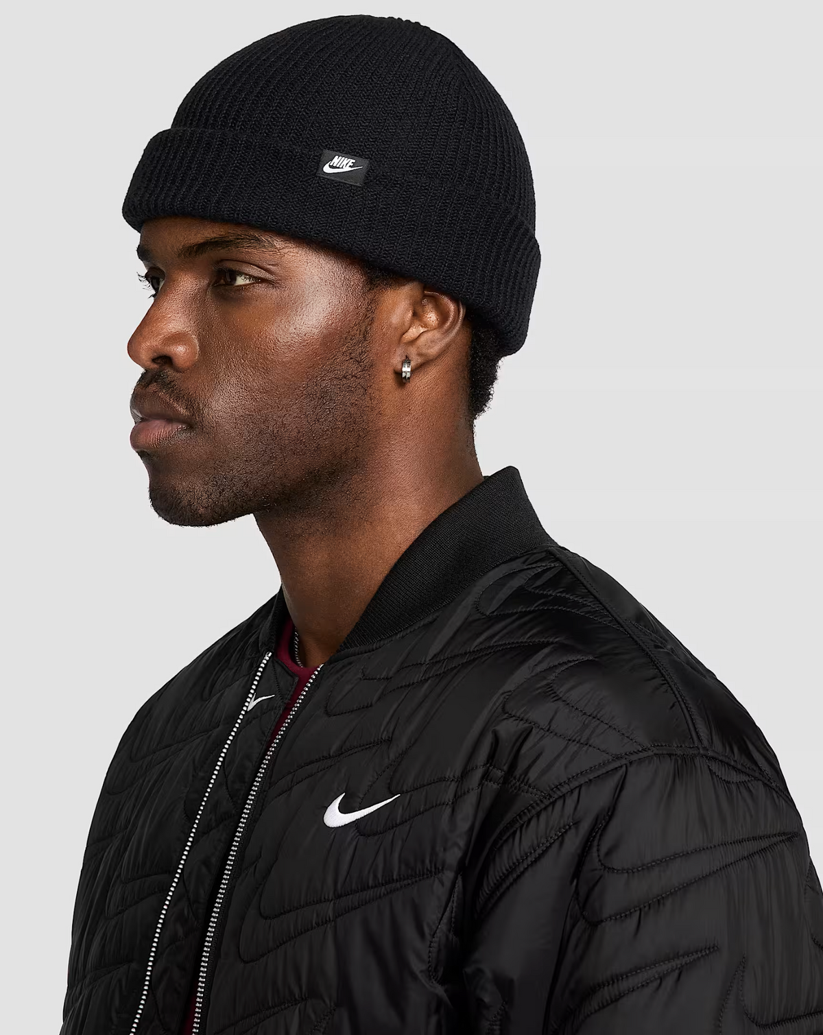 TERRA FUTURA365 SHORT-CUFF BEANIE BLACK