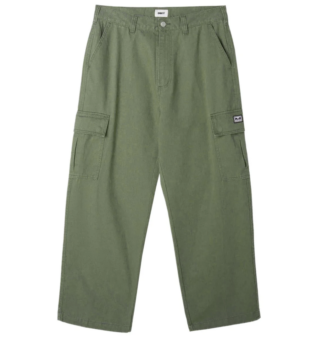 BIGWIG BAGGY TWILL CARGO PANT SMOKEY OLIVE