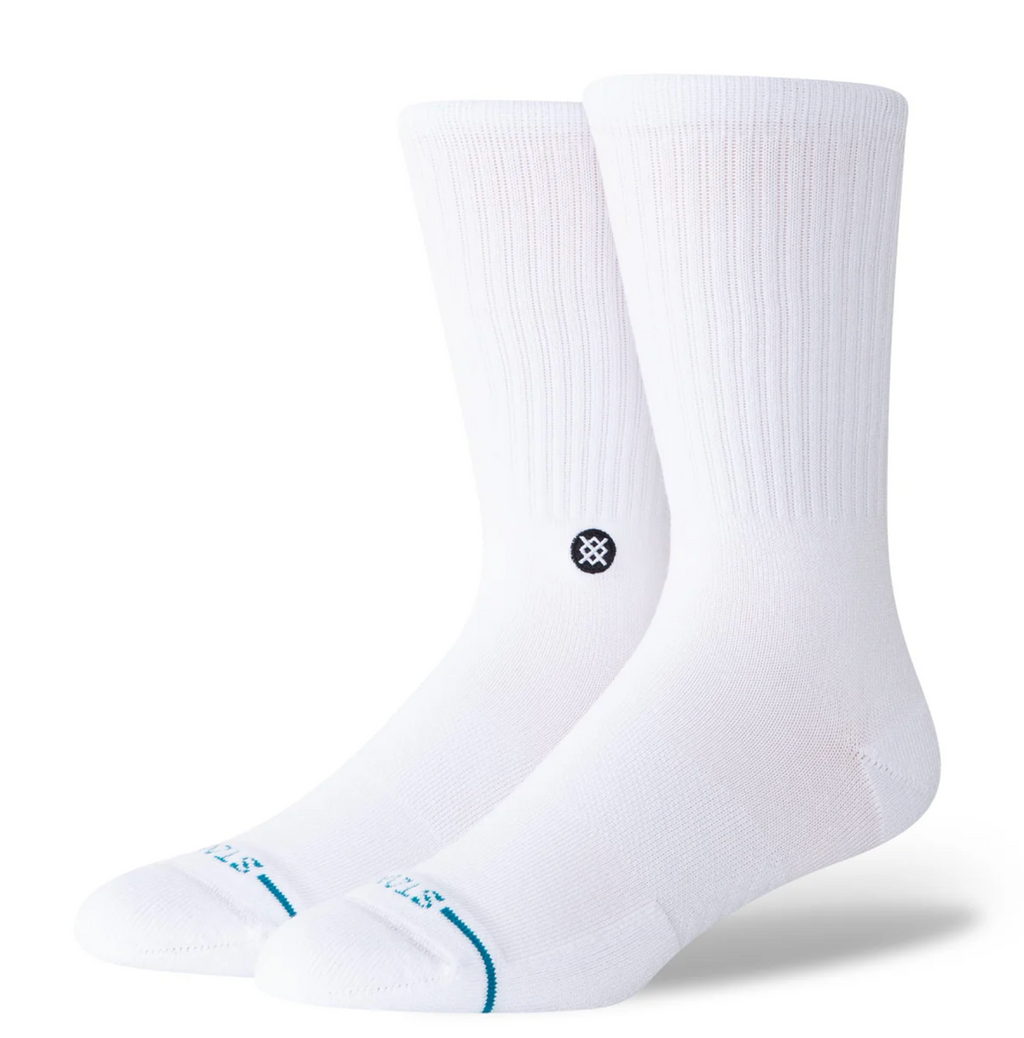 ICON CREW SOCK WHITE