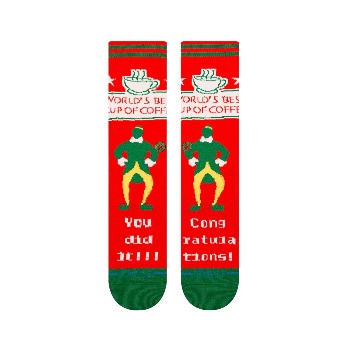 WORLDS BEST SOCK RED