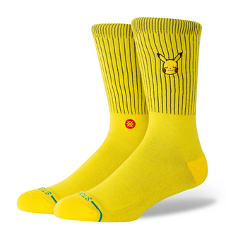 PIKACHU CREW SOCK YELLOW