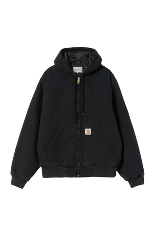 OG ACTIVE JACKET BLACK STONE CANVAS