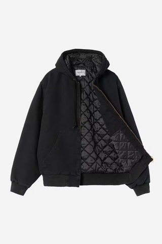 OG ACTIVE JACKET BLACK STONE CANVAS