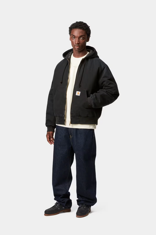 OG ACTIVE JACKET BLACK STONE CANVAS