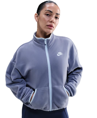 FULL ZIP CLUB FLEECE COZY BLUE