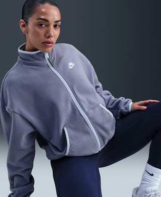 FULL ZIP CLUB FLEECE COZY BLUE