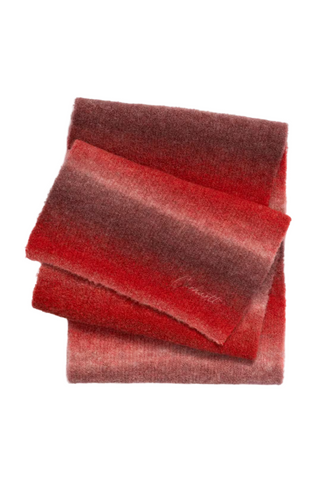 TONY SCARF TONY JACQUARD PALISANDER/GLASSY PINK