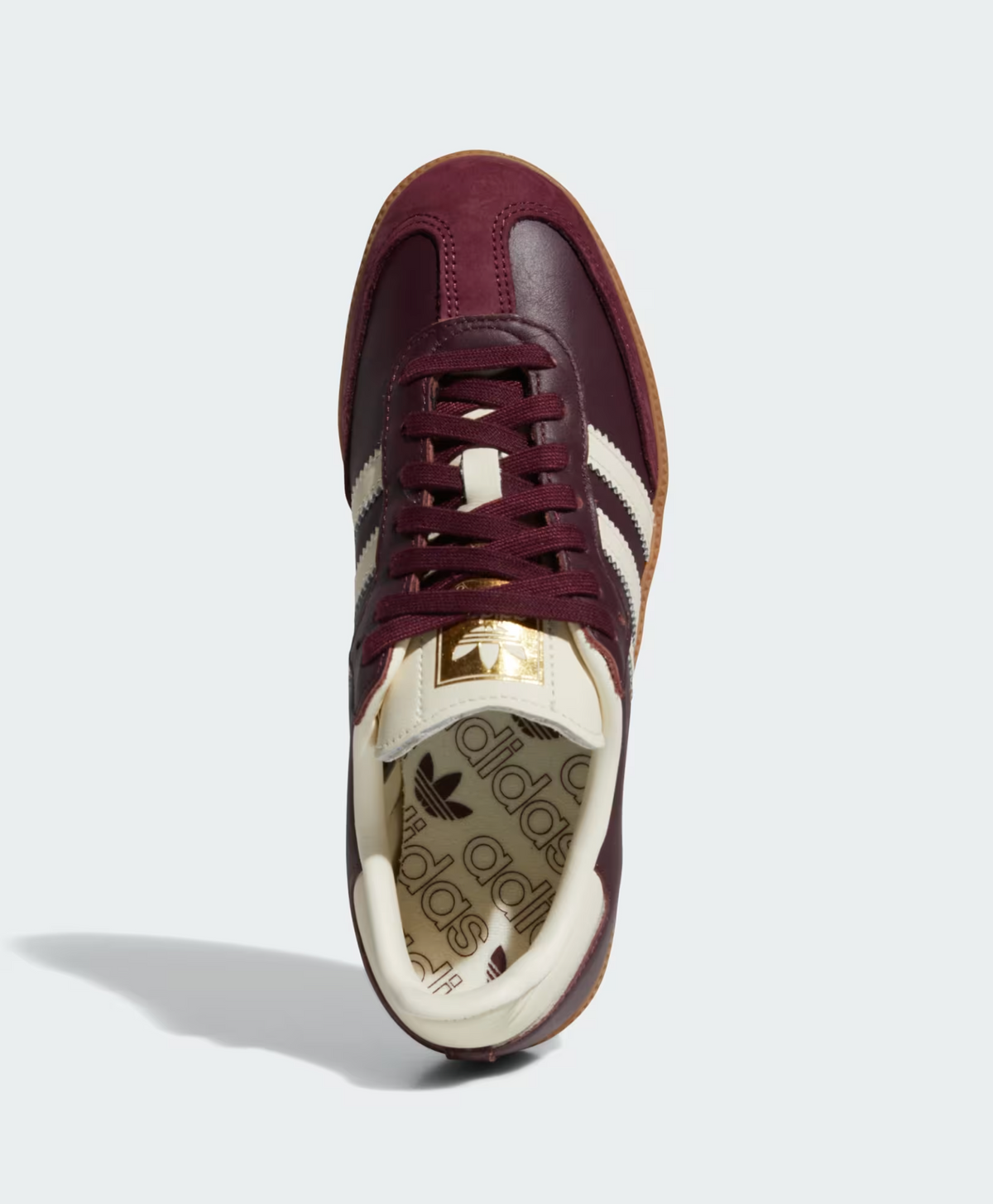 W SAMBA OG MAROON/CREAM WHITE