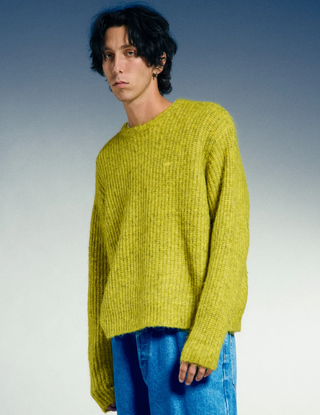 DEXTER SWEATER CHARTREUSE