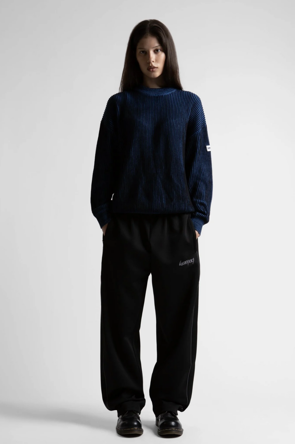 PUSHER SWEATER ARENA BLUE/BLACK