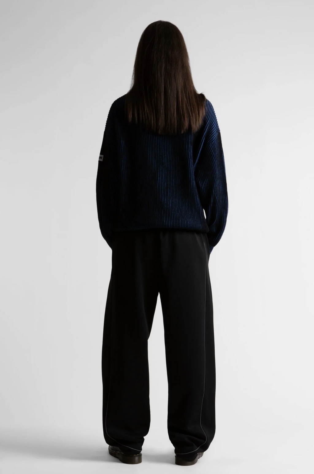 PUSHER SWEATER ARENA BLUE/BLACK